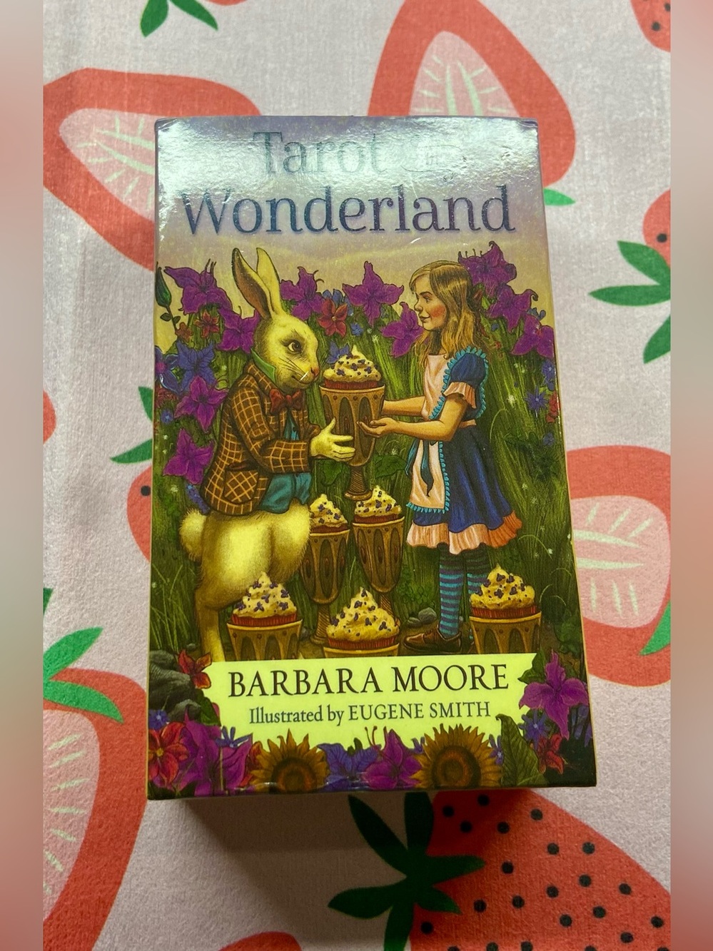 Barbara Moore Tarot in Wonderland — Colorful Purple/Green Tarot Deck